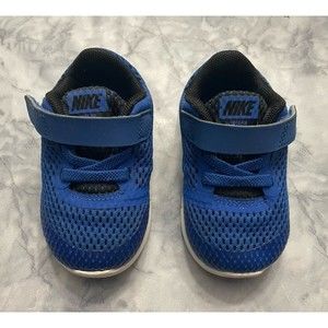 Blue Nike Baby Boy Toddler Shoes, Size 4